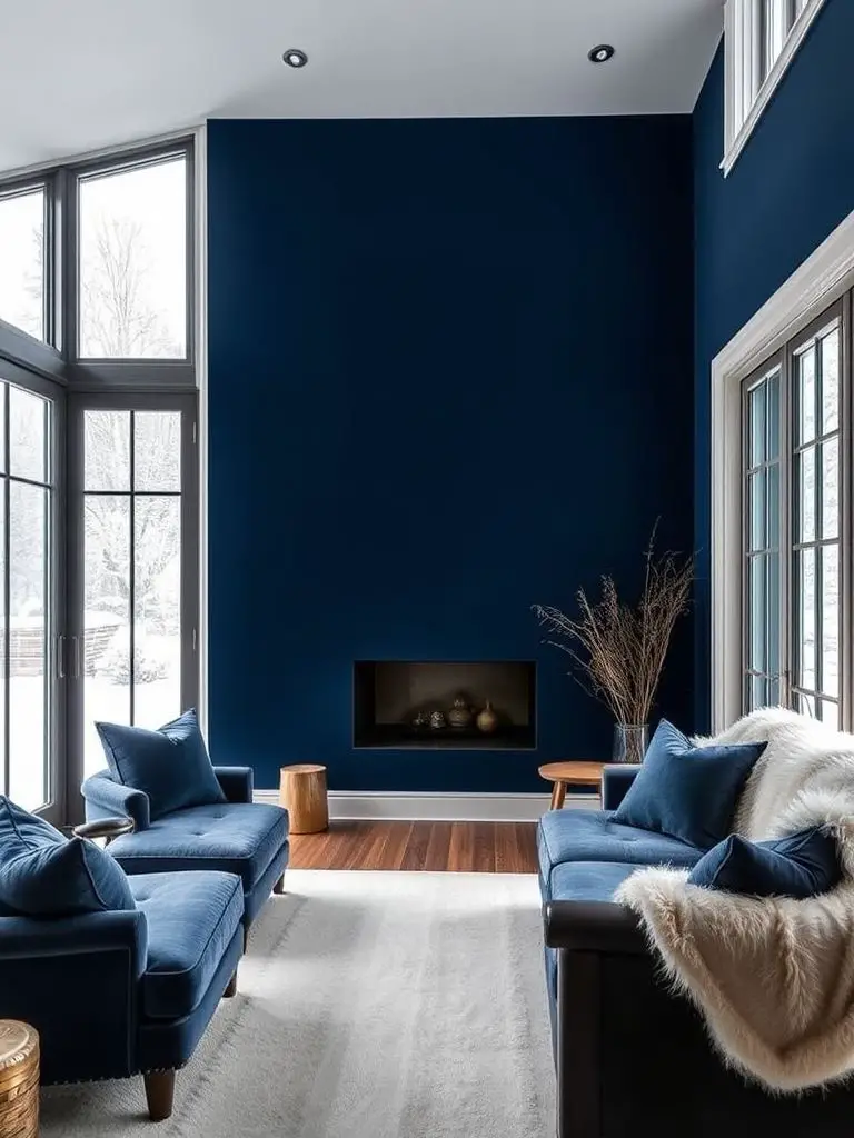 16 Hall Living room Wall Colour Combination