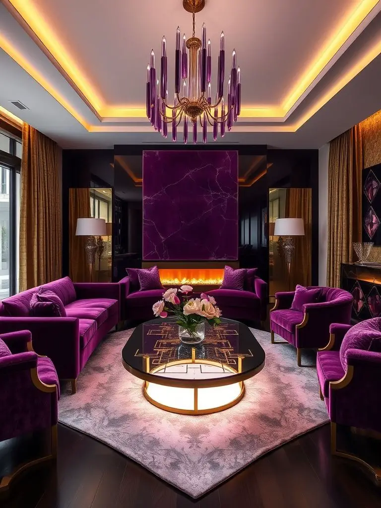 10 Modern Two Colour Combination For living room
