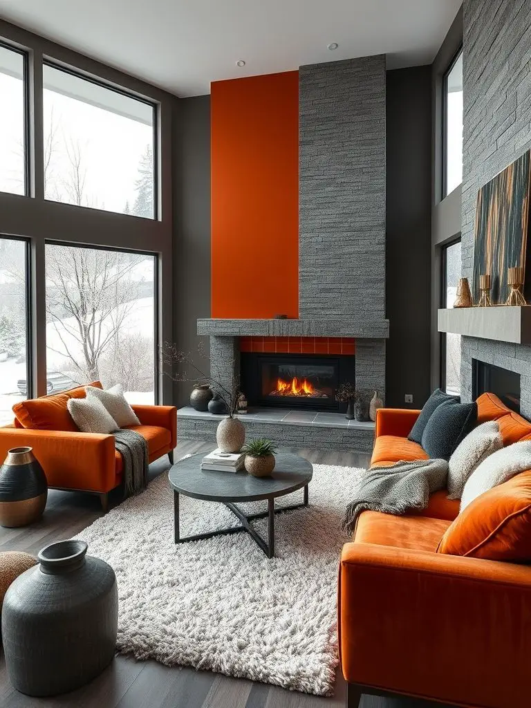 21 Dual Color Two Colour Combination For living room
